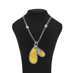 گردنبند زنانه وینویز طرح اشک کد 2072