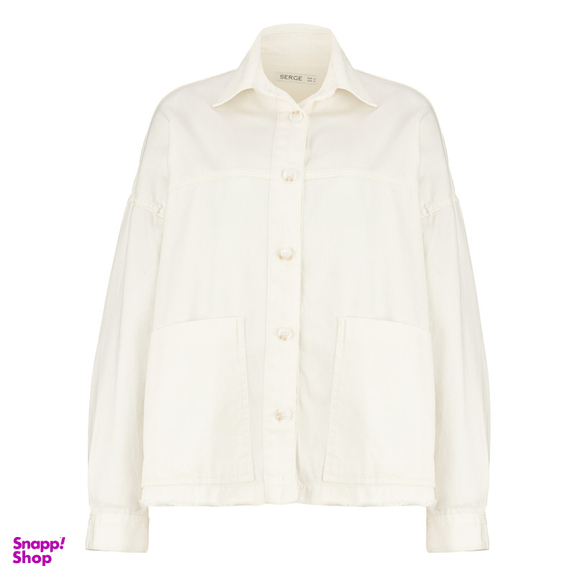 کت زنانه سرژه مدل 220111 رنگ سفید