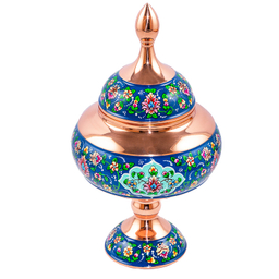 شکلات خوری مسی آقاجانی مدل پرداز کد p007