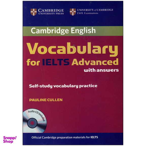 کتاب Cambridge Vocabulary for IELTS اثر pauline cullen انتشارات کمبریدج مجموعه 2 جلدی