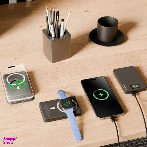 پاوربانک مگسیف پرودو مدل PDPBFCH085DG ظرفیت 10000 میلی‌ آمپر ساعت