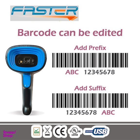 بارکدخوان فستر کد 3D