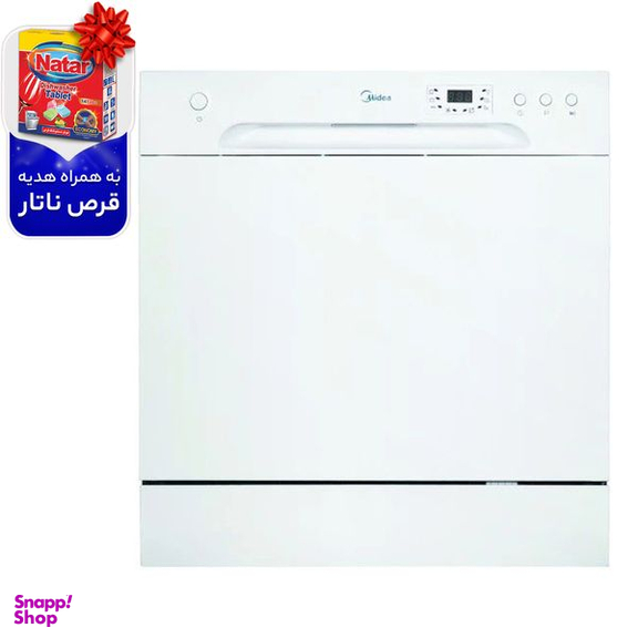 ماشین ظرفشویی مایدیا مدل WQP8-3803A