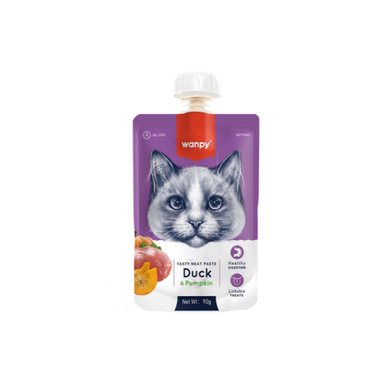 پودینگ گربه ونپی مدل duck and pumpkin وزن 90 گرم