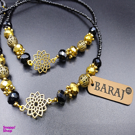 بند عینک زنانه باراج من مدل سنگ و کریستال کد AL-MS