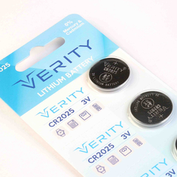 باتری سکه ای وریتی مدل CR 2025 بسته 100 عددی