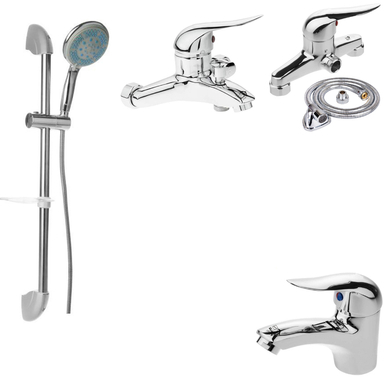 ست شیرآلات اندیکا مدل روژینا مجموعه 5 عددی