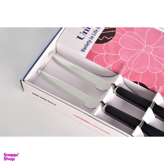 ست 12 پارچه کارد میوه خوری یونیک کد 5853-1