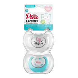 پستانک ارتودنسی پینو بیبی مناسب 6 تا 18 ماه بسته 2 عددی