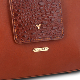 کیف دوشی و دستی زنانه چرم یلسان مدل راشا کد GAN-104-ASL