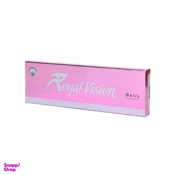 لنز رویال ویژن مدل Innocent White شماره 06 رنگ خاکستری یخی دوردار