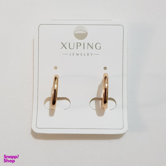 گوشواره زنانه ژوپینگ مدل حلقه ای ساده 410
