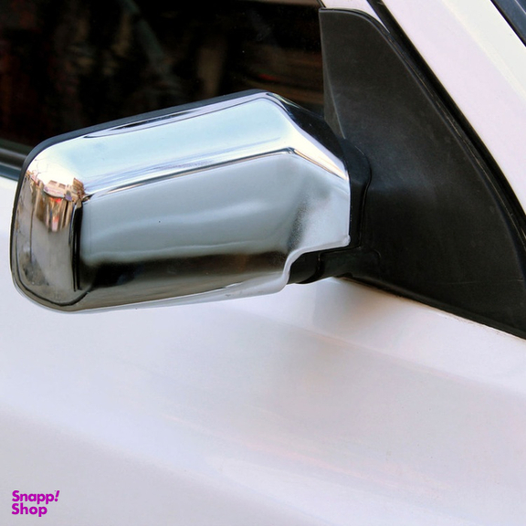 آینه جانبی خودرو قطعه سازان کبیر مدل AY-PRIDE-3010390 به همراه قاب مناسب پراید مجموعه 4 عددی