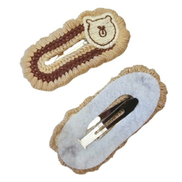 گیره مو دخترانه طرح خرسی کد 62