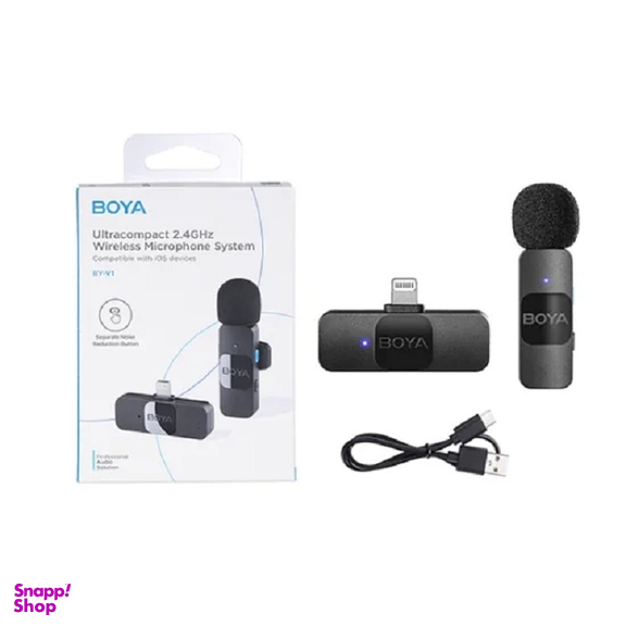 میکروفون بی سیم یقه ای بویا مدل BOYA BY-XM6-S3