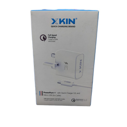 شارژر دیواری ایکس کین کد XK-HC04 به همراه کابل MicroUSB