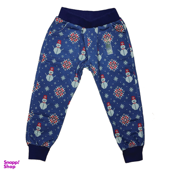 ست سویشرت و شلوار بچگانه گیزولان مدل آدم برفی و برف