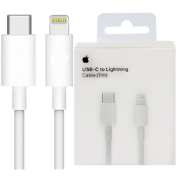 کابل شارژ طرح اپل مدل USB-C به لایتنینگ طول 1 متر