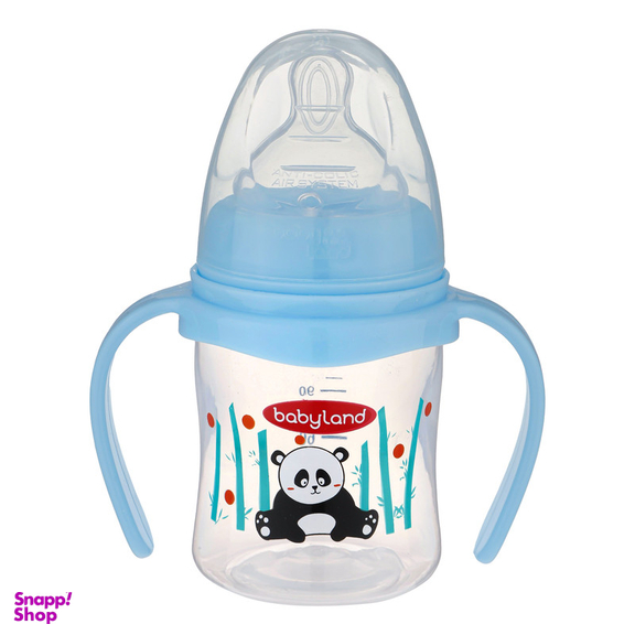 شیشه شیر بیبی لند مدل 408 گنجایش 150 میلی لیتر