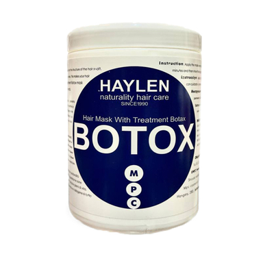 ماسک مو بدون سولفات هایلن مدل BOTOX حجم 1000 میلی لیتر