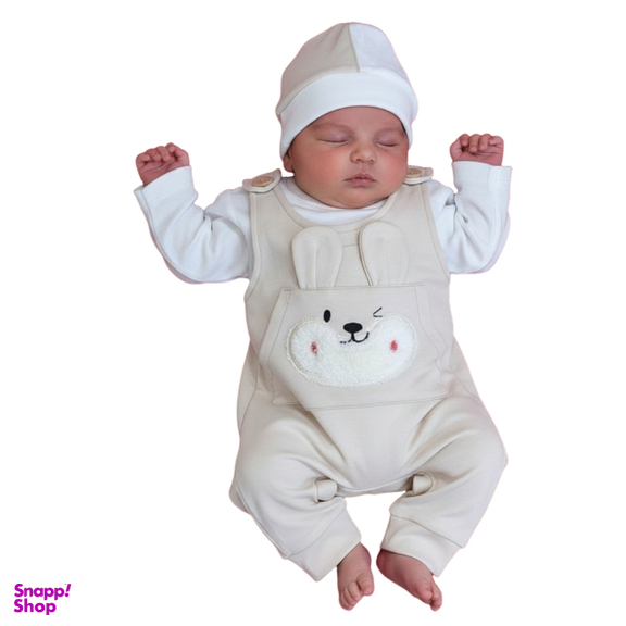 سرهمی نوزاد کد 125 رنگ کرم