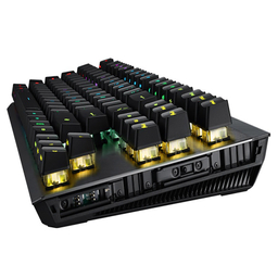 کیبورد بی سیم مخصوص بازی ایسوس مدل ROG Claymore II Aura RGB