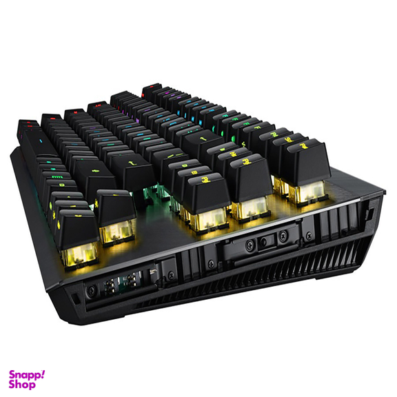 کیبورد بی سیم مخصوص بازی ایسوس مدل ROG Claymore II Aura RGB
