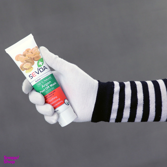 ماسک صورت سودا مدل ذغال فعال حجم 75 میلی لیتر به همراه ماسک صورت سودا مدل آرگان حجم 100 میلی لیتر