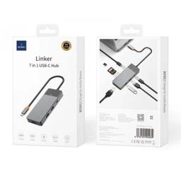 USB هاب Type-C ویوو مدل WiWU A721HD USB-C HUB