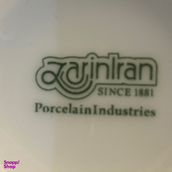 سرويس 12 پارچه چای خوری چينی زرين ايران مدل ريوا كواترو درجه يک