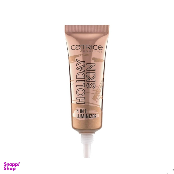 هایلایتر کاتریس مدل 4×1 HOLIDAY SKIN رنگ رزگلد برنز