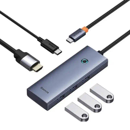 هاب 5 پورت Type-C بیسوس مدل UltraJoy Series HDMI