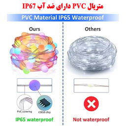 ریسه ال ای دی هوشمند مدل رنگارنگ طول 10 متر