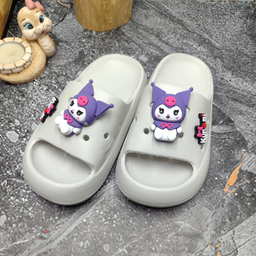 دمپایی بچگانه پایون مدل کرومی کد 113714 رنگ طوسی