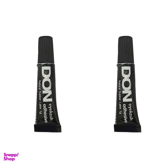 چسب مژه مصنوعی دان مدل 06 وزن 1 گرم مجموعه 2 عددی