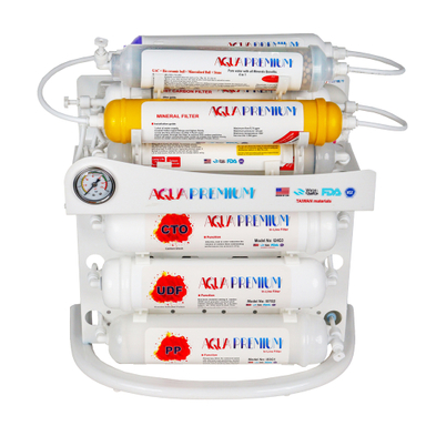 دستگاه تصفیه آب خانگی آکواپرمیوم مدل A9POAB12-IN-TL3
