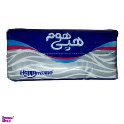 دستمال کاغذی هپی هوم کد 7813 بسته 500 برگ