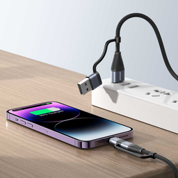 کابل دیتا USB/Type-C به Lightning/Type-C جوی روم مدل SA37-2T2 طول 1.2 متر