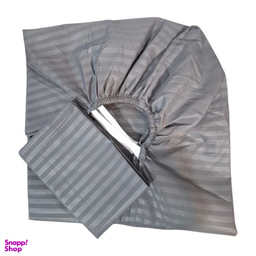 ملحفه هتلی ساده یک نفره عرض 120 کد ML120H