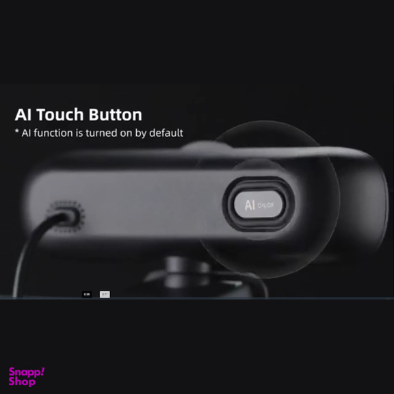 وب کم پاویفو مدل 4K AI Auto-Framing With Remote Control