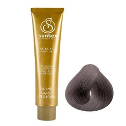 رنگ مو سانتکس شماره 5.1 مدل 2023 رنگ قهوه ای دودی خاکستری روشن حجم 120 میلی لیتر