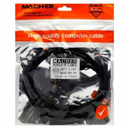 کابل برق کامپیوتری مچر مدل MR-89 طول 1.5 متر