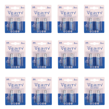 باتری قلمی وریتی مدل Ultra Alkaline بسته 24 عددی