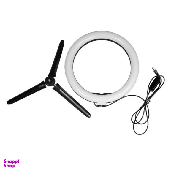 رینگ لایت و پایه موبایل پاناسان مدل Panasun M4 به همراه با پایه T