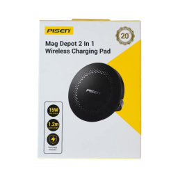 شارژر مغناطیسی 15 وات پایزن مدل TP-C43 2in1