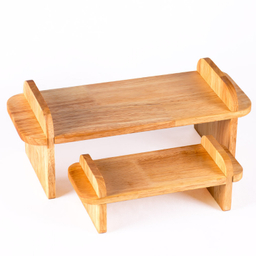 استند چوبی دکوری پایه گرد مدل پست