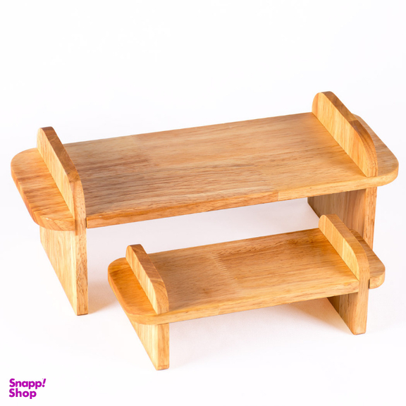 استند چوبی دکوری پایه گرد مدل پست