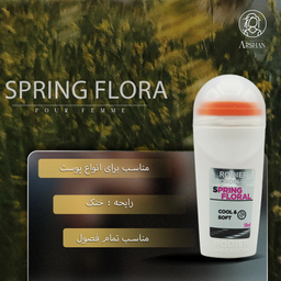 رول ضد تعریق زنانه برند رودیر مدل SPRINGFLORAL حجم 50 میلی‌لیتر