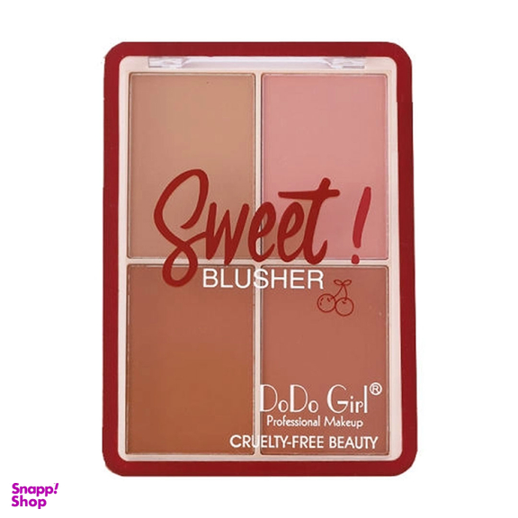 پالت رژگونه دودو گرل مدل Sweet شماره 1