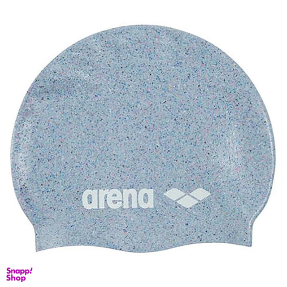 کلاه شنا آرنا مدل Silicone Cap Grey Multi Silikon